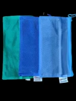 Zip Bag (Suitable for Cheque leaves, pencil, pen carrier) - 3 pcs