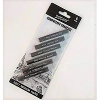 Worison Compressed Charcoal - 6 Pcs set