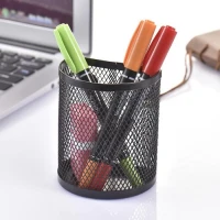 Deli SquareDeli Mesh Penholder Desk Organizer Stationery Holder Pen Stand E9174