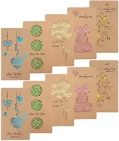 Kraft color mini art card (3.5 x 5 inch) - 10 pcs