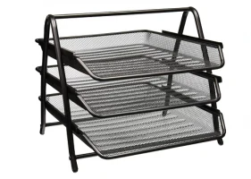 Metal File Tray (Black)