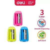 Deli Pencil Sharpner E0520 - 3 Pcs