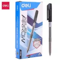 Deli Semi Gel pen Blue ink EQ8C - 12 pcs pack