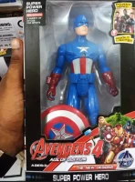 Marvel Action Super Hero Captain America The Fast Avengers Toy for kid 10''