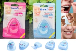 Fresh Up Oral Care Dental Floss Mint 50m (Factory Sealed) by OHG