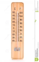 Room Thermometer (Wooden & Hanging)