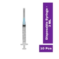 Syringe 3ml For Medical Use -10 pcs