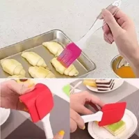 Oil Brash 2pcs Silicone Oil Brush Baking Bake ware Bread Cook Pastry Cream BBQ Tools Basting Brush