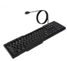 Gigasonic USB Keyboard for Office Use, Strong, Slim and Adorable - Black.