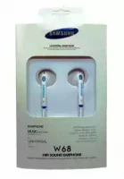 SAMSUNG W68 Hi-Fi Sound Wired Music Earphone with Mic, Universal Earphone/head phone/ear phones