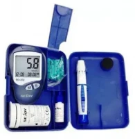 Sejoy Blood Glucose Monitoring Systems Meter +10 Strips 10 Lancets & Lancing Device Monitor