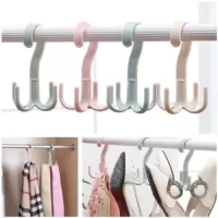 Space-saving bag Clothes rack holder Clothes rack Hanger 360 degree Swivel shoes 1pcs