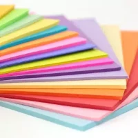 Color Paper A4 for Craft, Art & Photocopy - 20 Sheets. 10 Colour. 80GSM