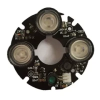 2PCS 3 Array IR Led Spot Light Infrared 3X IR LED Board Diameter 53mm with Infrared 36 IR LED Light Board Diameter 54mm