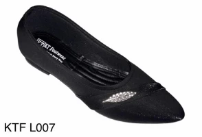Ladies flat Pump Shoes: Article KTF L007