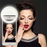 Rechargeable Selfie Ring Light For Selfie Lovers - Photography Tiktok Tik Tok Bigo Live Facebook Live Youtuber Video Editing Video Enhance Light Musicaly Selfie Camera Selfie Light Selfie Ring Light Mobile Light For Selfie