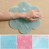 Silicone Bath Foot Massage Mat Multicolor