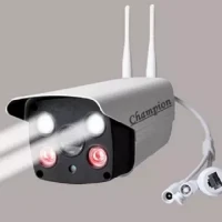 Waterproof outdoor wifi ip camera white