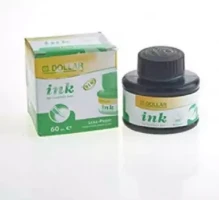 Dollar Fountain Pen Ink pot 60ml Plastic Bottle Green Color INK