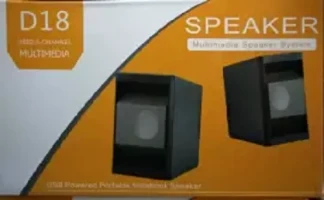 D18 Mini USB 2.0 MULTIMEDIA SPEAKER For COMPUTER, Laptop, Mobile, TV, TV Card