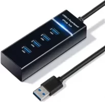 High Speed USB 3.1 4 Port USB 3.0 Hub for PC Laptop Tablet